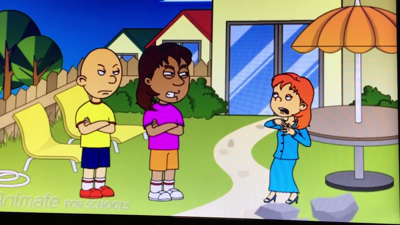 Caillou and Dora Give Rosie a Second Punishment Day/Grounded BIG TIME React...
