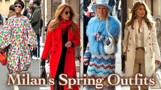Milan Street Style. Spring 2024 Most Wearable Fashion Trends & Stylish Outfits. How to dress stylish
