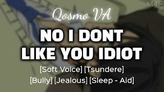 Tsundere Bully Gets Jealous.. M4F Soft Voice Boyfriend Asmr Audio Roleplay