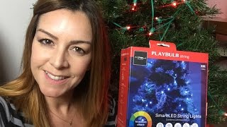 Playbulb smart lights review - string and bulbs screenshot 4