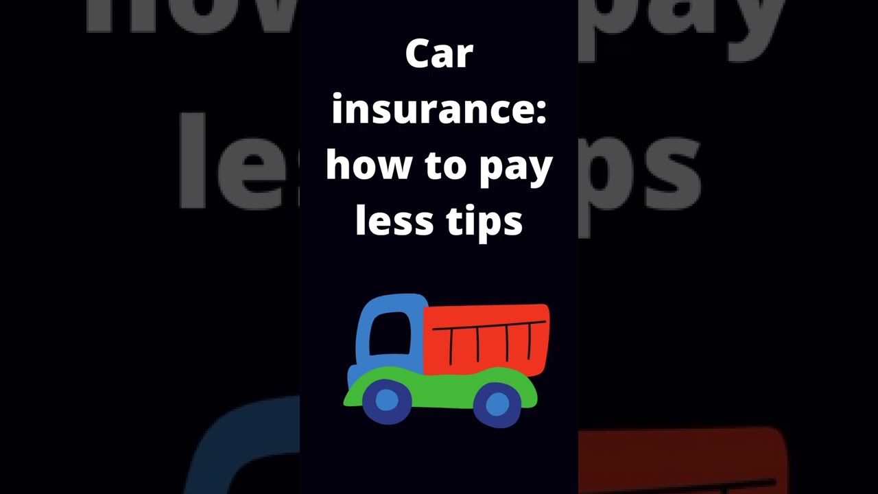 Car insurance: how to pay less- tips