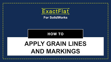 Applying Grain Lines and Markings to Pattern Pieces in ExactFlat