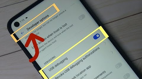 Realme 7 Pro Enable USB Debugging Mode and Developer Options