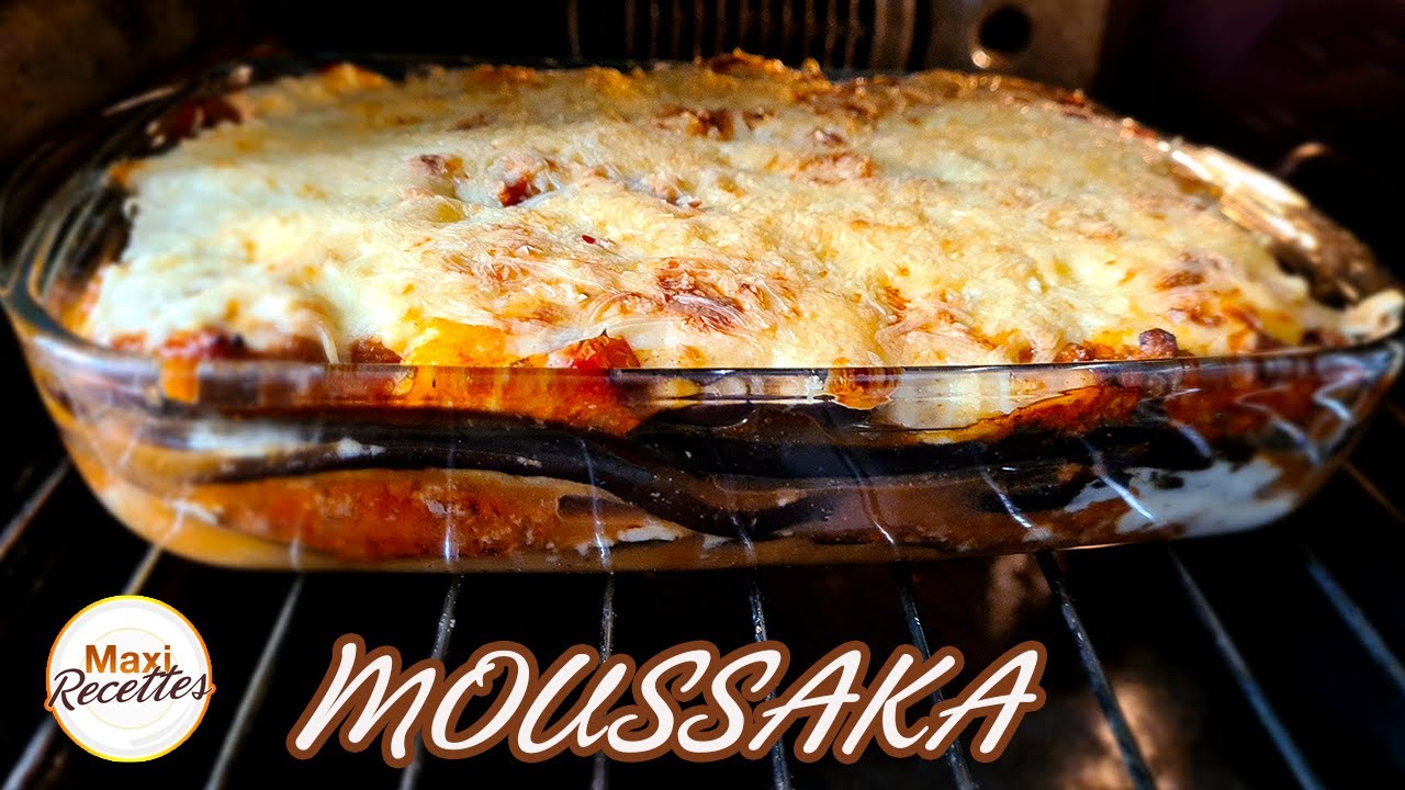 Moussaka Recette Facile de Gratin d'Aubergines