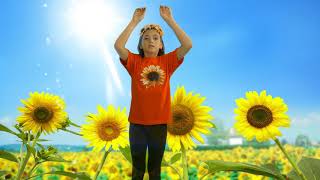 I Am A Little Sunflower Flower Rhymes For Kids Action Song For Kids Time 4 Kids Tv