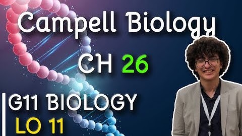 Chapter 26: Phylogeny and tree of life (STEM Curriculum LO11)