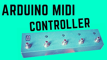 DIY Arduino Midi Controller for Line6 M5