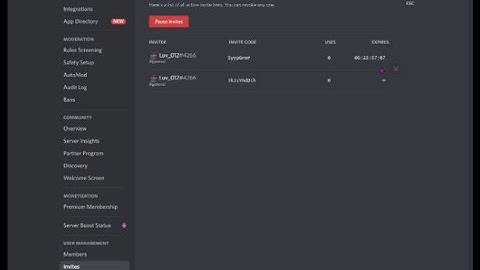 How To See And Revoke Invites On Discord