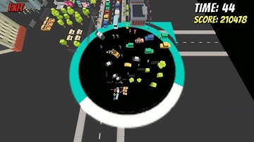 Hole.io [Void.io] Map Control: 100.00%