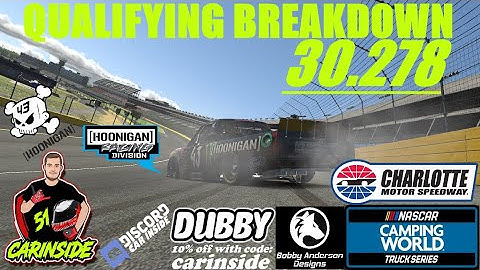Qualifying Breakdown // iRacing C-Fixed Trucks at Legacy Charlotte Motor Speedway