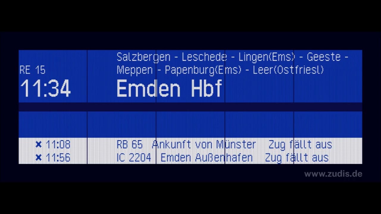 Bahnsteigansagen [Heiko Grauel] Rheine