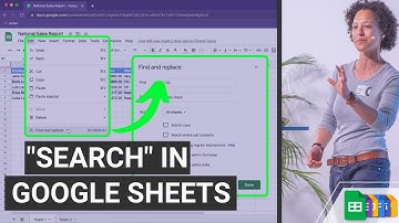 How to Search in Google Sheets 🔍