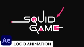 SQUID GAME Intro - Logo Animation - After Effects Tutorial