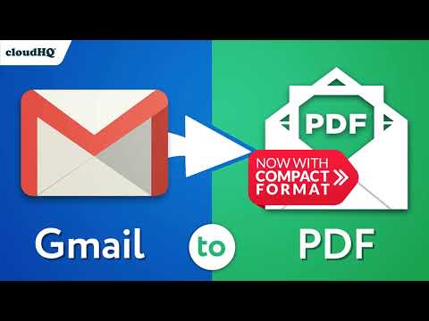 Save emails to PDF with a new compact PDF feature