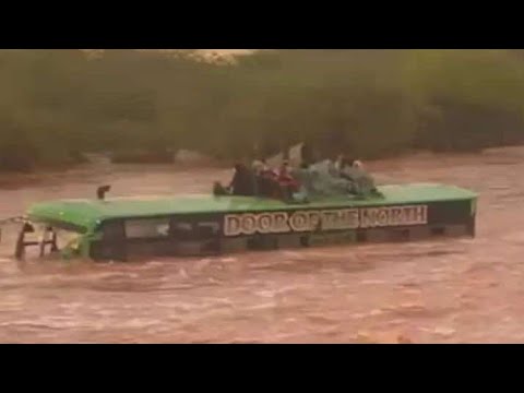 what 😭 umma express bus  being swept away at lager Areri Tana River county