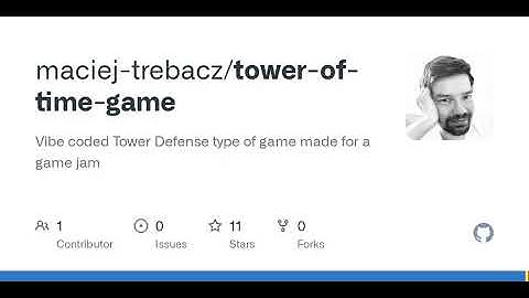GitHub - maciej-trebacz/tower-of-time-game: Vibe coded Tower Defense type of game made for a game...