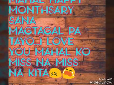 Boyfriend long letter distance monthsary for Touching Love
