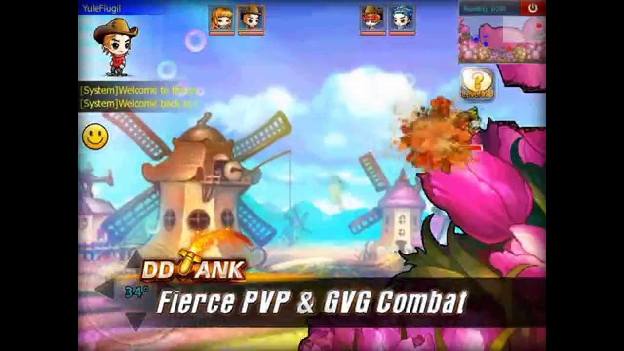 DDTank Mobile Shooting Game - Play Now!#