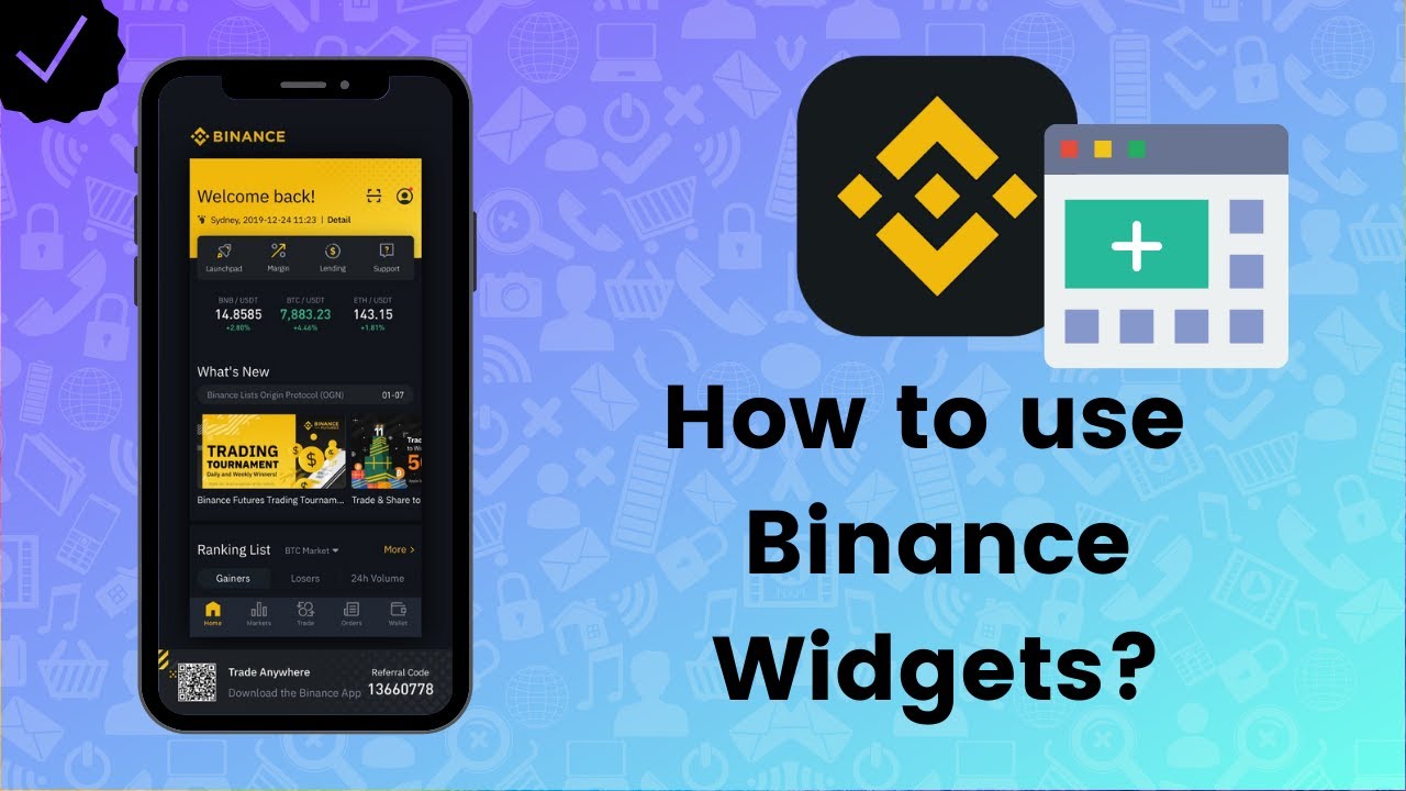 binance widget for android