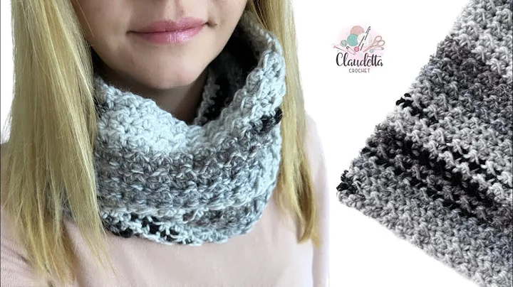 Crochet a Beautiful COWL – Quick & Easy ONE ROW REPEAT Design