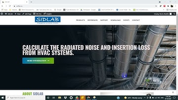 SIDLAB (Sound in ducts) 1D Acoustics Software Introduction & Interface شرح بالعربي