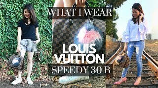 LOUIS VUITTON SPEEDY 30 B  WHAT I WEAR / OUTFIT IDEAS 