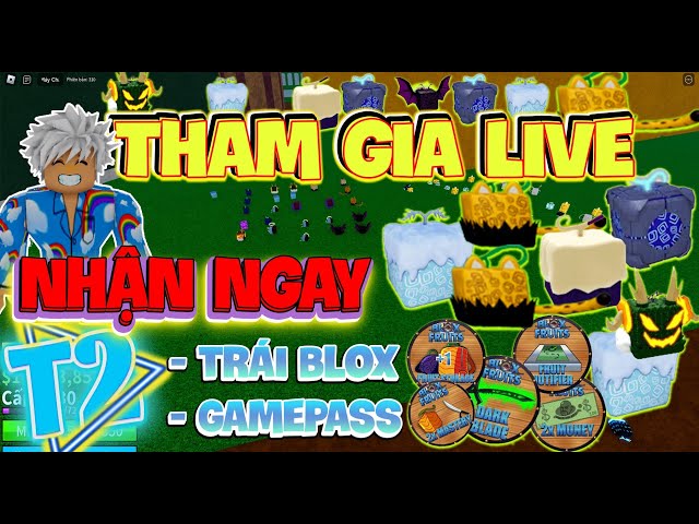 🔴 [ LIVE ] Giveaway Mochi Vĩnh Viễn, Yoru Free, Blox Fruits, Real-Time   Video View Count