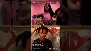 Saedemario on IG live with the TM TWINS *bad kids*