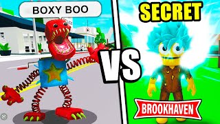 ODA TEAM JAUNE VS BOXY BOO ÉNERVER #7 ! Roblox Brookhaven RP