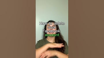 How To Delete your Facebook Account