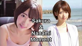 Sakura Miyawaki \u0026 Hashimoto Nanami The Leader Moment