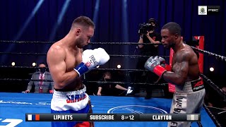 Custio Clayton (CANADA)  vs. Sergey Lipinets (RUSSIA) | Boxing Fight Highlights #boxing #action