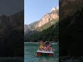 Les gorges du verdon  river  verdon  pedalo  mountains shorts