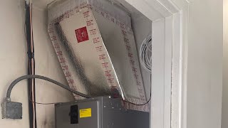 How to 4 piece plenum with Fiber duct board