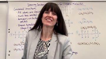 Write Condensed Structures Organic Molecules