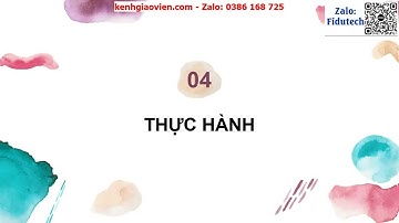 Giáo án PowerPoint bài 6: Tạo biểu mẫu cho trang web... | GA điện tử Tin học 12 Ứng dụng Cánh diều