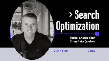 Snowflake Search Optimization