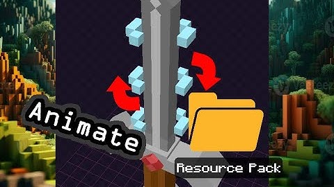 How to animate 3D minecraft models using blockbench Java Resource Packs