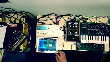 Modstep + Volca Beats/Microbrute/Blofeld Jam