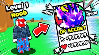 Starting Over as NOOB with OP SECRET in Tap Simulator (Roblox) screenshot 4