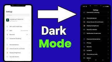 How to Enable Dark mode On Mobile | Dark mode Full Mobile | Mobile Ko Dark Mode Per Kaise Legaye