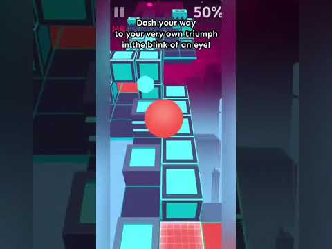 Rolling Sky New Variable Speed Mode Zone 22 Little Gameplay Preview 