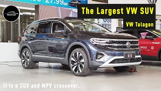 VW Talagon Walkaround Exterior and Interior, the Largest VW SUV