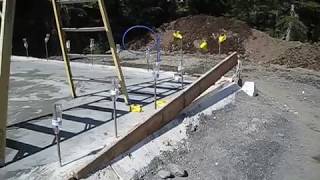 Thoughts After Pouring Monolithic Slab Using Mono Slab EZ Forms in Alaska July 5 2017