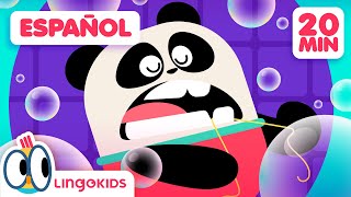 NOS VAMOS AL DENTISTA  + Canciones Infantiles | Lingokids en Español