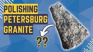 Making a Petersburg Granite Cabochon! | Richmond, Virginia