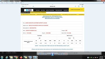 SBI Clerk scorecard, Itna Ganda normalisation??😱😱😱😱