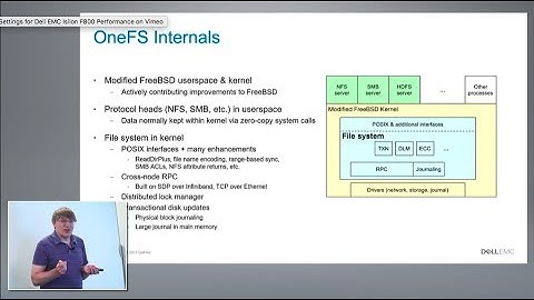 Dell EMC Isilon OneFS 8.1 for Flash with Anton Rang