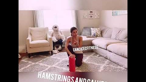Hamstring and Calves Foam Rolling