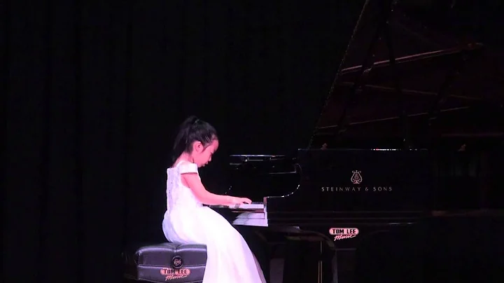 Shuqi Li (7Yrs Old) plays Sonatina in C Major1&2 m...